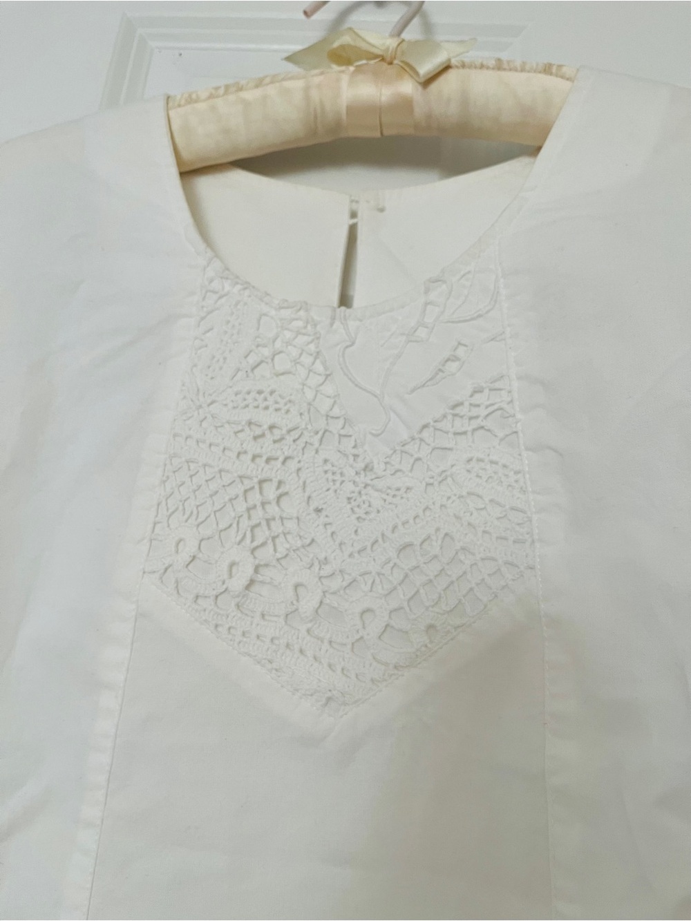 Vintage Limm’s Three Piece Beachy Romantic Lace Crochet Set with Sequins - Picture 10 of 16